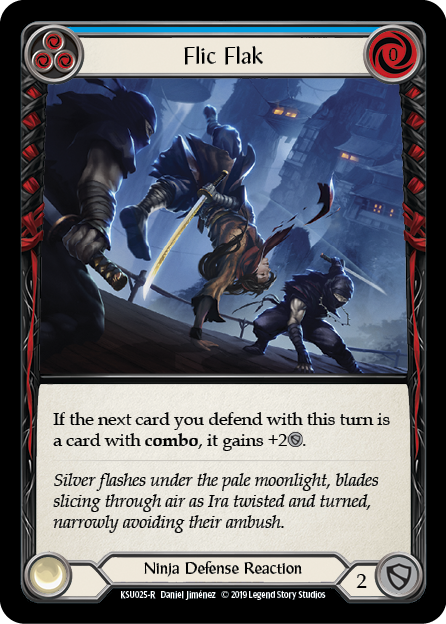 Flic Flak (Blue) Card Front