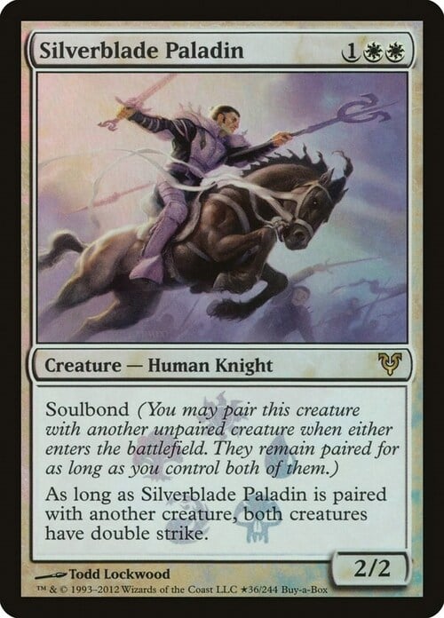 Silverblade Paladin Card Front