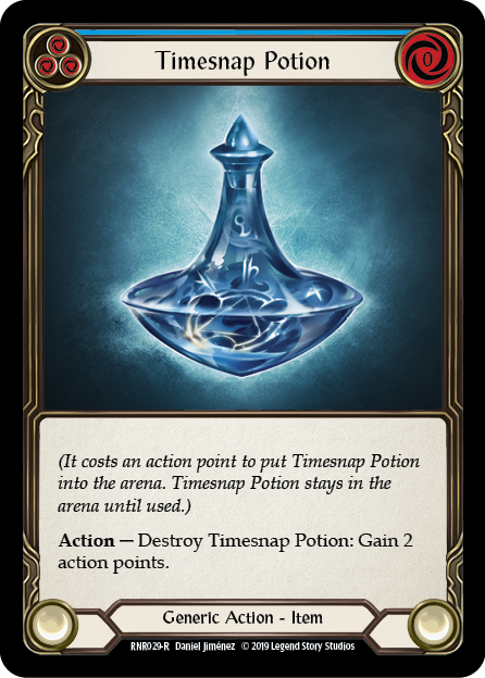 Timesnap Potion Card Front
