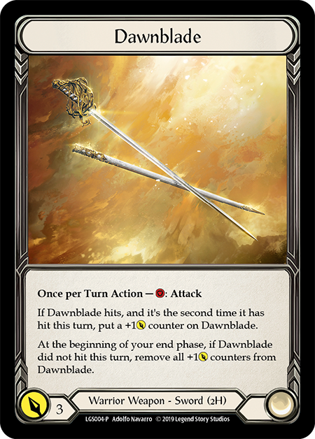Dawnblade Card Front
