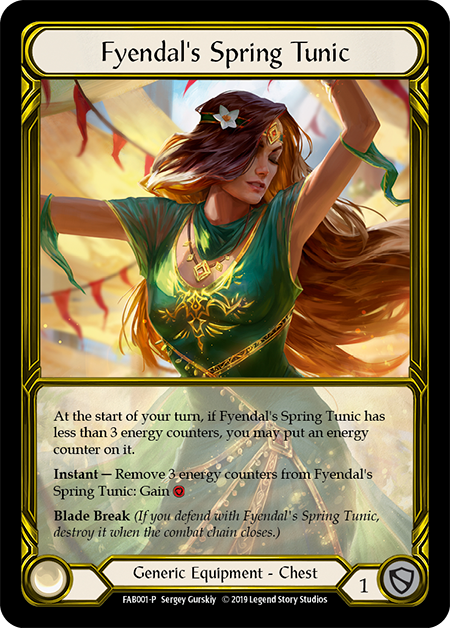 Fyendal's Spring Tunic FAB Organized Play | Flesh and Blood