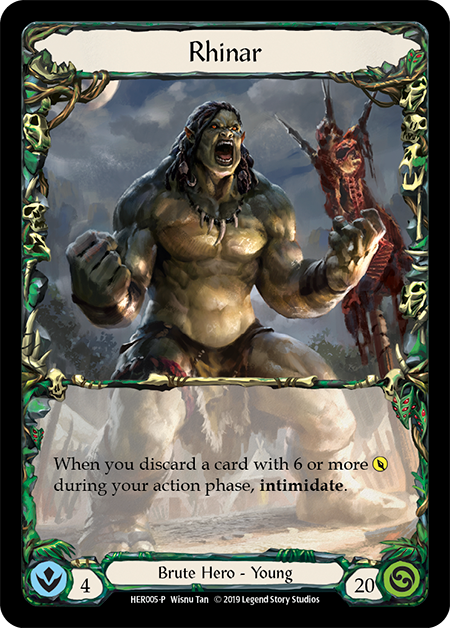 Rhinar Card Front