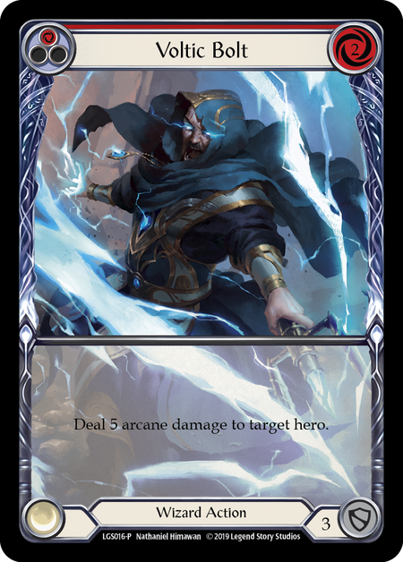 Voltic Bolt - Red Card Front