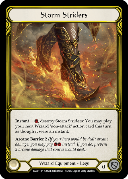 Storm Striders Card Front