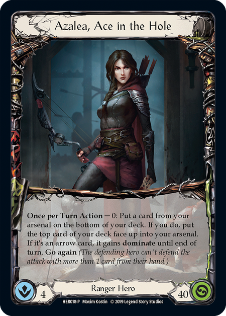 Azalea, Ace in the Hole Card Front