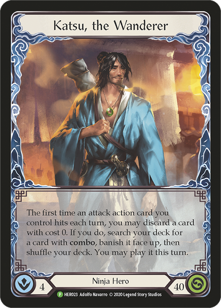 Katsu, the Wanderer Card Front