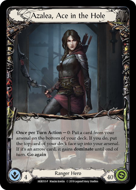 Azalea, Ace in the Hole Card Front