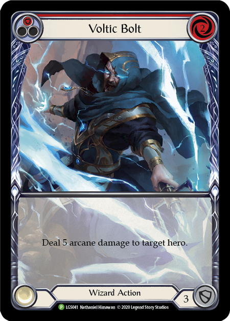Voltic Bolt - Red Card Front