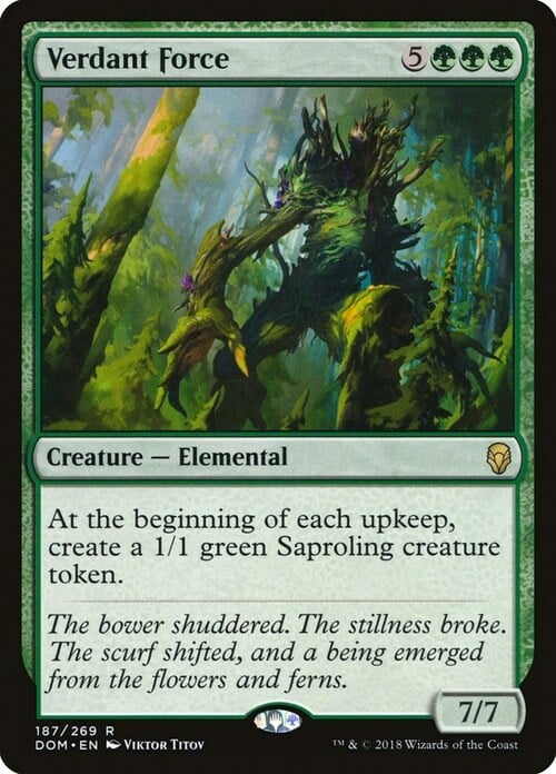 Verdant Force Card Front
