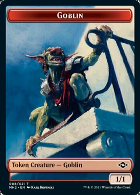Goblin // Clue Card Front