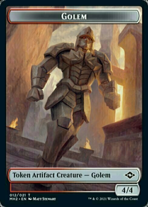 Golem // Clue Card Front