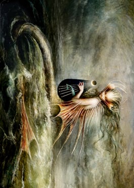 Art Series: Svyelun of Sea and Sky Card Front