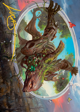 Art Series: Gaea's Will Card Front