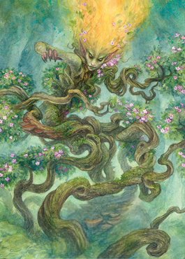 Art Series: Titania, Protector of Argoth Card Front