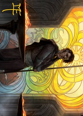 Art Series: Garth One-Eye Card Front