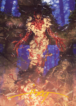 Art Series: Grist, the Hunger Tide Card Front