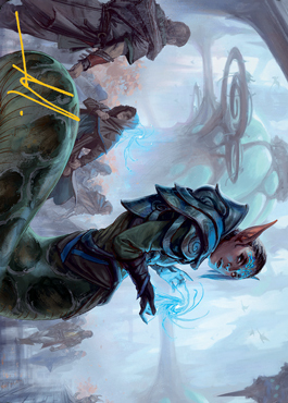 Art Series: Lonis, Cryptozoologist Card Front