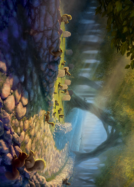 Art Series: Squirrel Sanctuary Card Front