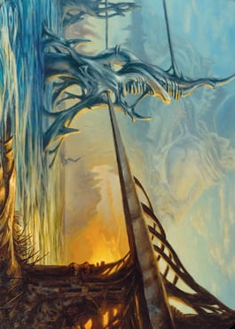 Art Series: Razortide Bridge Card Front