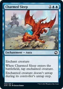 Charmed Sleep Card Front
