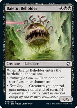 Baleful Beholder Card Front