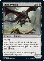 Dragón negro