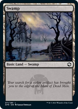 Swamp Card Front