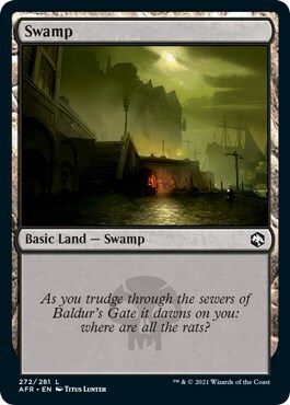 Swamp Card Front