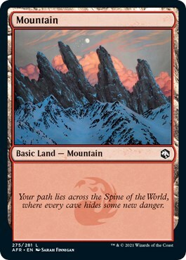 Mountain Card Front