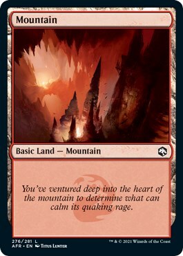 Mountain Card Front