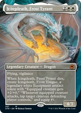Icingdeath, Frost Tyrant Card Front