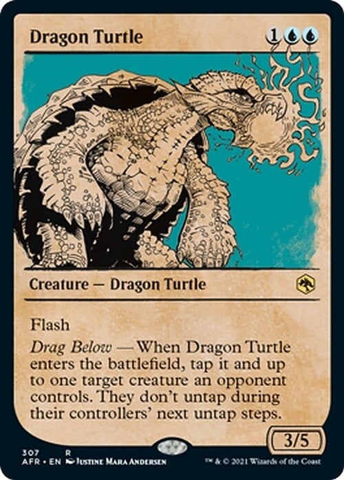 Dragón tortuga Frente