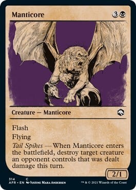 Manticore Card Front