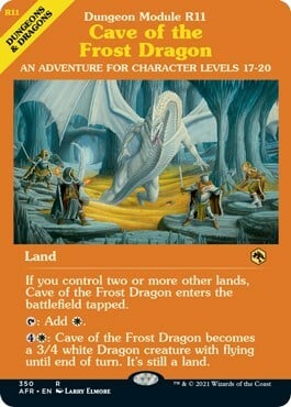 Cave of the Frost Dragon Card Front