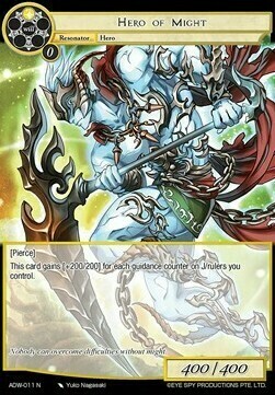 Hero of Might Card Front