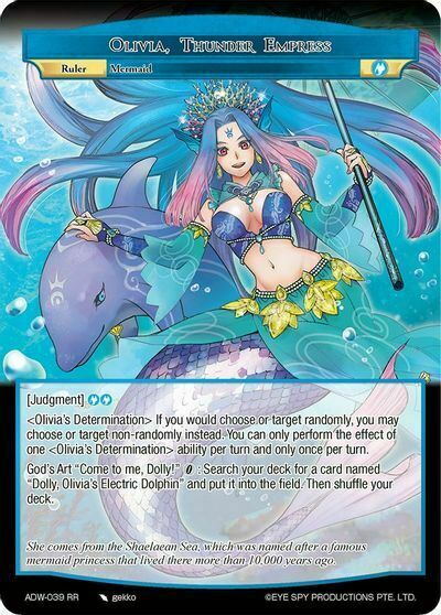 Olivia, Thunder Empress // Olivia, Thunder Empress Card Front
