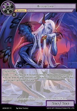 Bloodlord Card Front