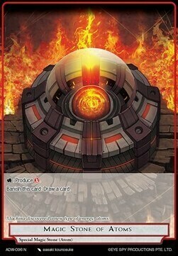 Magic Stone of Atoms Card Front