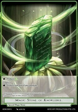 Magic Stone of Knowledge Card Front