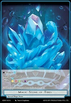 Magic Stone of Tides Card Front