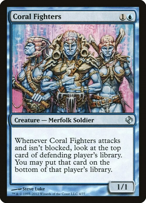 Coral Fighters Card Front