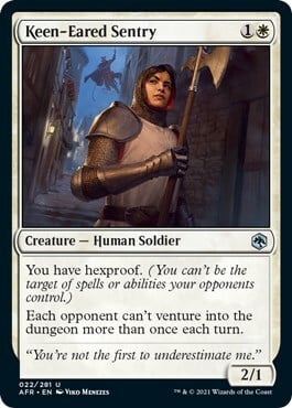 Keen-Eared Sentry Card Front