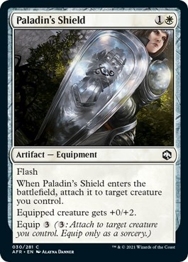 Paladin's Shield Card Front