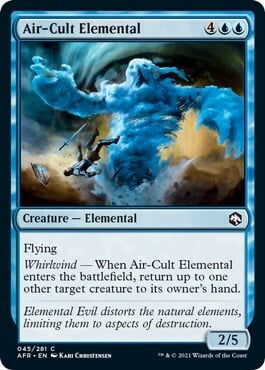 Air-Cult Elemental Card Front