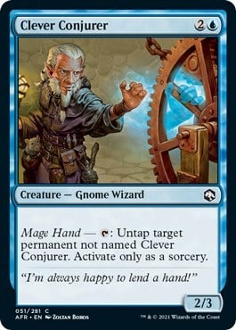 Clever Conjurer Card Front