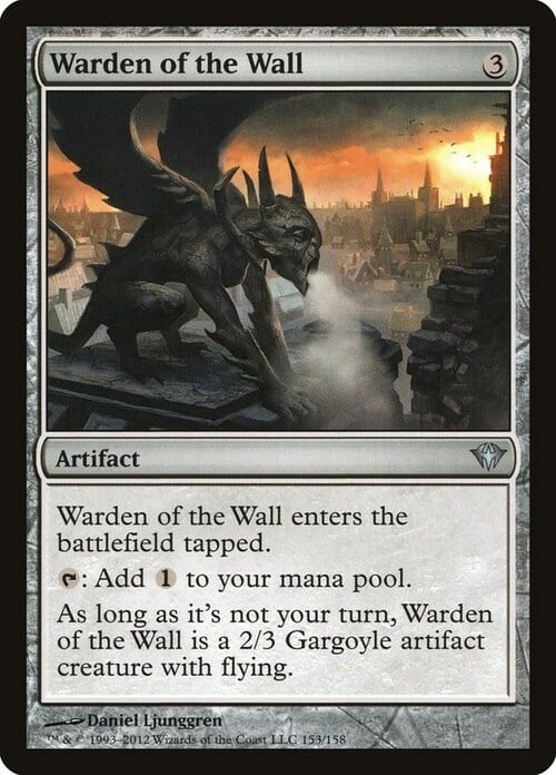 Warden of the Wall Card Front