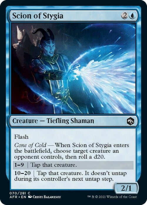 Scion of Stygia Card Front