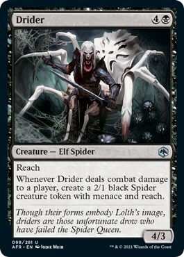 Drider Card Front