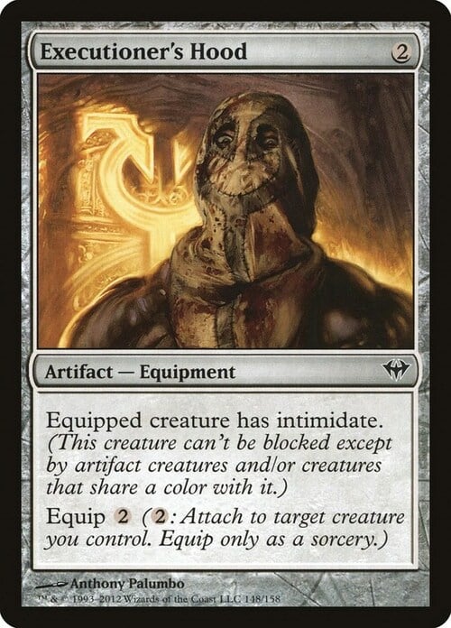 Executioner's Hood Card Front
