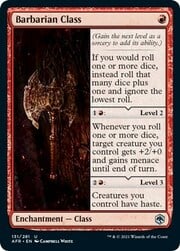 Barbarian Class 131